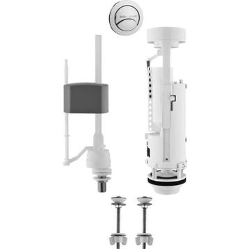 VitrA 330B7013 Alttairişli 3/6l Litre Çift Kademeli Basmalı İç Takımı