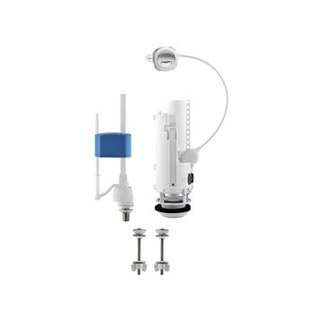VitrA 330B7013 Alttairişli 3/6l Litre Çift Kademeli Basmalı İç Takımı