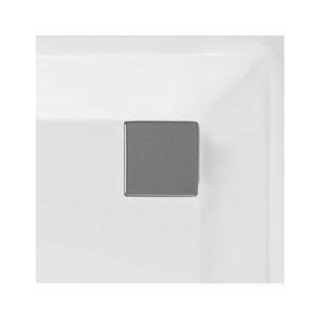 VitrA 59970005000 T Kare Kapaklı 90x65 cm Duş Teknesi Sifonu