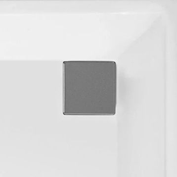 VitrA 59970005000 T Kare Kapaklı 90x65 cm Duş Teknesi Sifonu