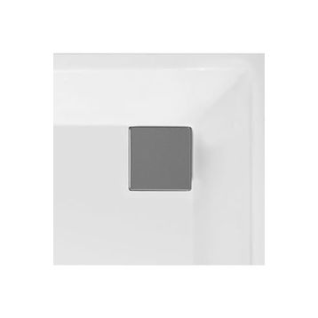 VitrA 59970005000 T Kare Kapaklı 90x65 cm Duş Teknesi Sifonu