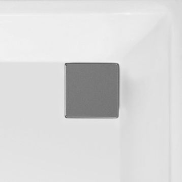 VitrA 59970005000 T Kare Kapaklı 90x65 cm Duş Teknesi Sifonu