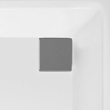 VitrA 59970005000 T Kare Kapaklı 90x65 cm Duş Teknesi Sifonu