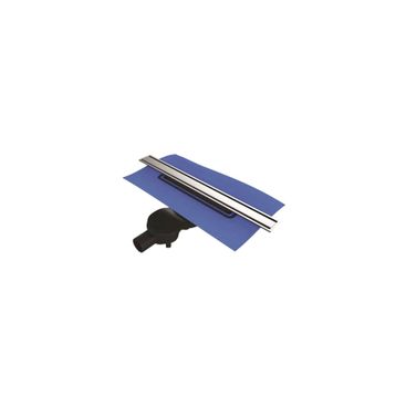 VitrA 59980476000 Eco-Flow V-Flow Dk100 40 cm Mat Krom Yandan Duş Kanalı