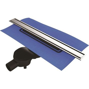 VitrA 59980480000 Yandan Çıkışlı Mat Krom 60 cm Eco Flow Duş Kanalı