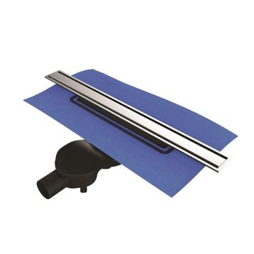 VitrA 59980480000 Yandan Çıkışlı Mat Krom 60 cm Eco Flow Duş Kanalı