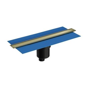 VitrA 59980560000 Eco Flow DK100 Parlak Altın 40 cm Duş Kanalı