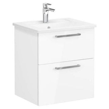 VitrA 60 cm Root Flat Beyaz Kapaklı Banyo Dolabı Takımı