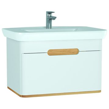 VitrA 60813 Sento 80 cm Mat Beyaz Lavabo Dolabı