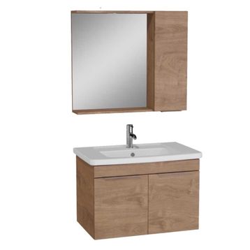 VitrA 65522 Quadrum 80 cm Banyo Dolabı Seti