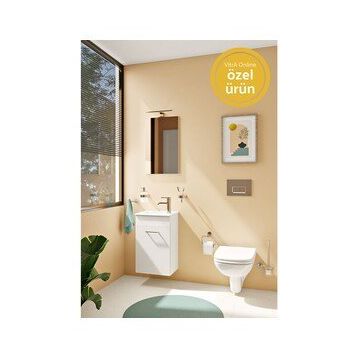 VitrA 67087 Ardea Banyo Dolabı Seti
