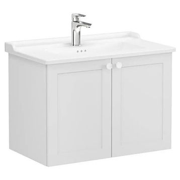 VitrA 68723 Root Classic 80 cm İki Kapaklı Açık Gri Lavabo Dolabı