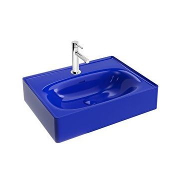 VitrA 7241b440-0001 İndigo Mavi 60 cm Equal Lavabo