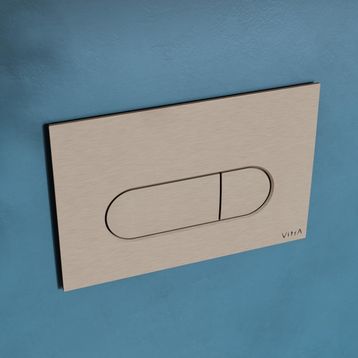 VitrA 740-2295 Root Round Fırçalanmış Nikel Kumanda Paneli