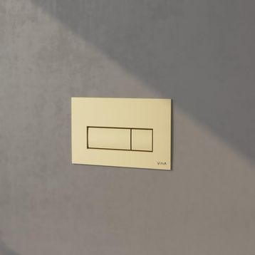 VitrA 740-2324 Root Square Soft Altın Kumanda Paneli