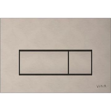 VitrA 740-2395 Root Square Fırçalanmış Nikel Kumanda Paneli