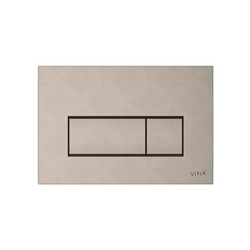 VitrA 740-2395 Root Square Fırçalanmış Nikel Kumanda Paneli