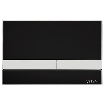 VitrA 7401101 Mat Siyah Cam Select Kumanda Paneli