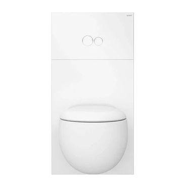 VitrA 7401900 Beyaz Cam Voyage Kumanda Paneli