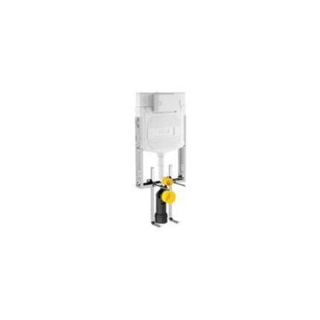 VitrA 748-1851-01 3/6 L Asma Klozetler İçin İnce Metal Ayaklı Gömme Rezervuar