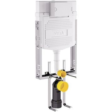 VitrA 748-1851-01 3/6 L Asma Klozetler İçin İnce Metal Ayaklı Gömme Rezervuar