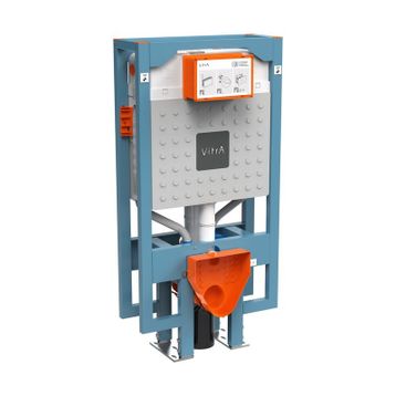 VitrA 768-5850-01 V8 Asma Klozetler İçin Sırt Sırta Gömme Rezervuar