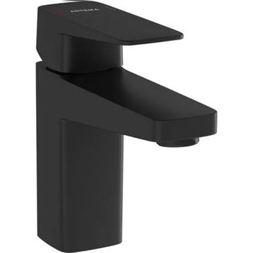 VitrA A4273236 Mat Siyah Root Square Lavabo Bataryası