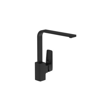 VitrA A4275336 Mat Siyah Root Square Eviye Bataryası
