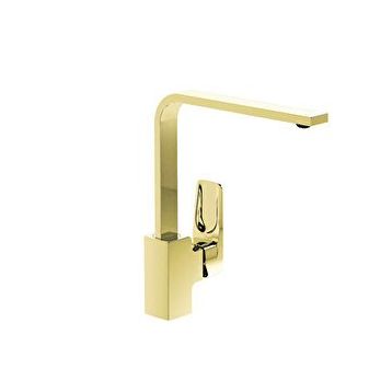 VitrA A4275374 Soft Altın Root Square Eviye Bataryası