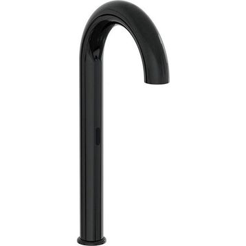 VitrA A4278939 Elektrikli Çift Su Girişli Parlak Siyah Liquid Temassız Yüksek Lavabo Bataryası