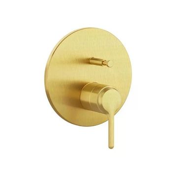 VitrA A4289525 Origin Fırçalı Altın Ankastre Banyo Bataryası