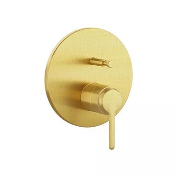 VitrA A4289525 Origin Fırçalı Altın Ankastre Banyo Bataryası