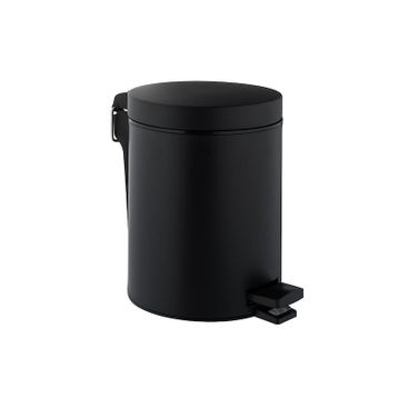 VitrA A4414936 Base 300 5 Litre Mat Siyah Çöp Kovası