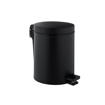 VitrA A4414936 Base 300 5 Litre Mat Siyah Çöp Kovası