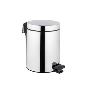 VitrA A4414936 Base 300 5 Litre Mat Siyah Çöp Kovası