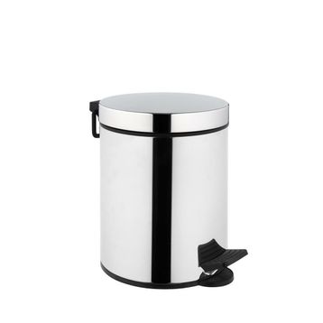 VitrA A44154 Base 100 5 Litre Krom Çöp Kovası