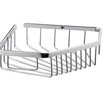 VitrA A44157 Base 100 Krom Paslanmaz Çelik Tekli Süngerlik
