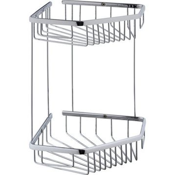 VitrA A44158 Base 300 Paslanmaz Çelik İkili Krom Süngerlik