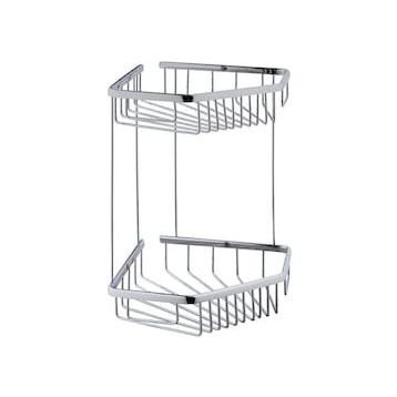 VitrA A44158 Base 300 Paslanmaz Çelik İkili Krom Süngerlik