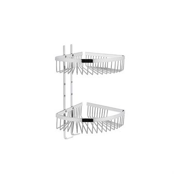 VitrA A44160 Base 400 Krom İkili Süngerlik
