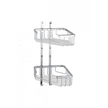 VitrA A44163 Base 300 Paslanmaz Çelik İkili Krom Süngerlik