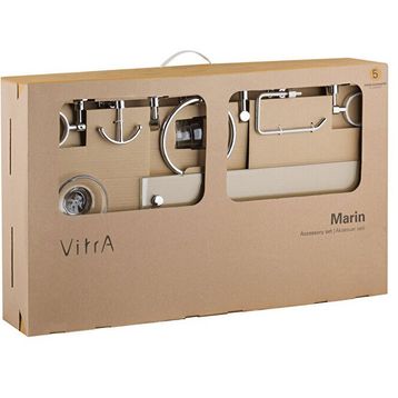 VitrA A44924 Marin 6 Parça Aksesuar Seti