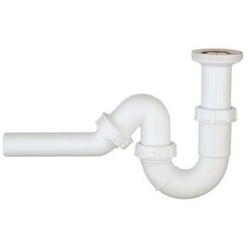 VitrA A45110 P Tipi Plastik Lavabo Sifonu Seti
