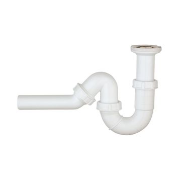 VitrA A45110 P Tipi Plastik Lavabo Sifonu Seti