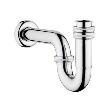 VitrA A45117 Lavabo/Eviye Sifonu, P Tipi, Krom