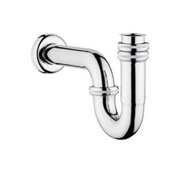 VitrA A45117 Lavabo/Eviye Sifonu, P Tipi, Krom