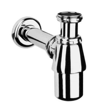 VitrA A45122 Lavabo/Eviye Sifonu, T Tipi, Krom