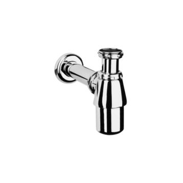 VitrA A45122 Lavabo/Eviye Sifonu, T Tipi, Krom