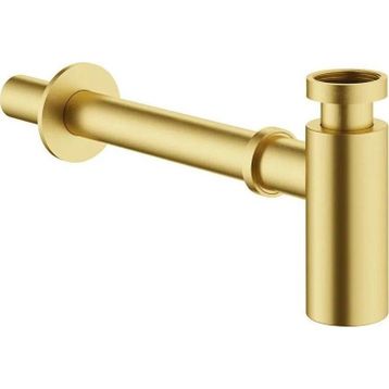 VitrA A4512325 Origin Classic T Tipi Fırçalanmış Alt Grubu Altın Lavabo Sifonu