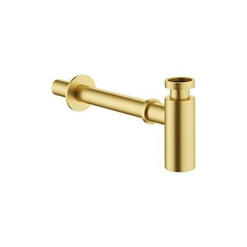VitrA A4512325 Origin Classic T Tipi Fırçalanmış Alt Grubu Altın Lavabo Sifonu